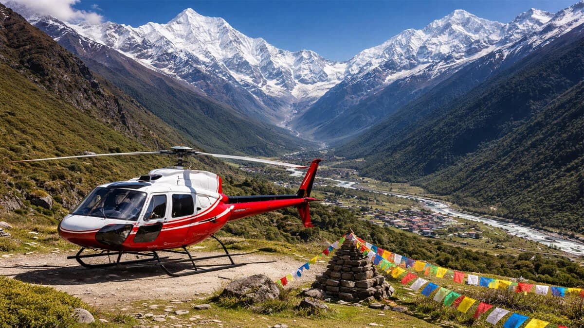 Langtang Helicopter Tour