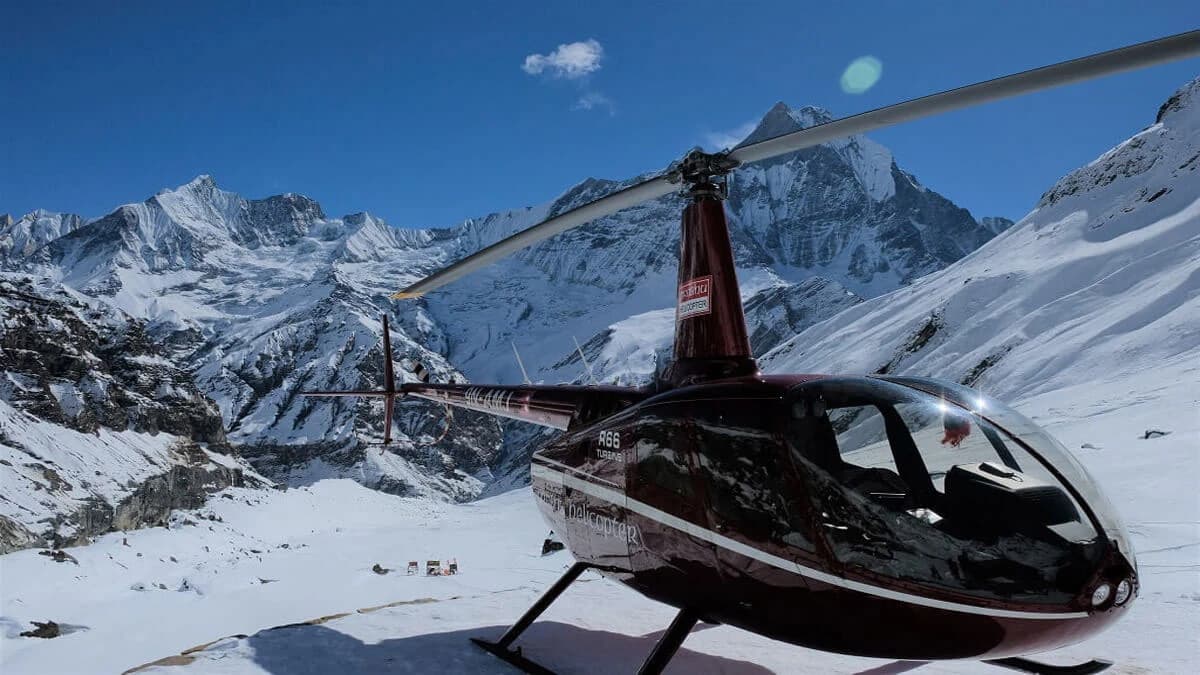 Annapurna Base Camp Helicopter tour