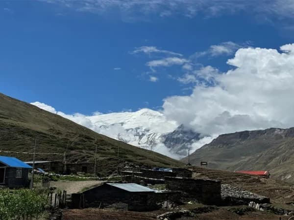 Local Village Of Annapurna Circuit Trek
